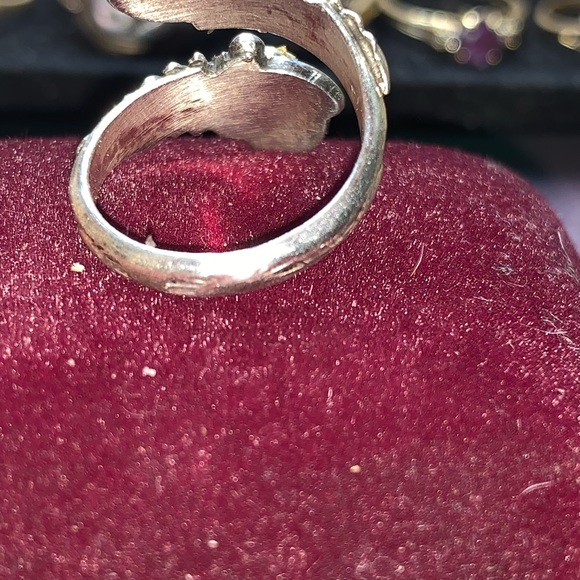 Native American Navajo turquoise and red coral - Picture 7 of 10